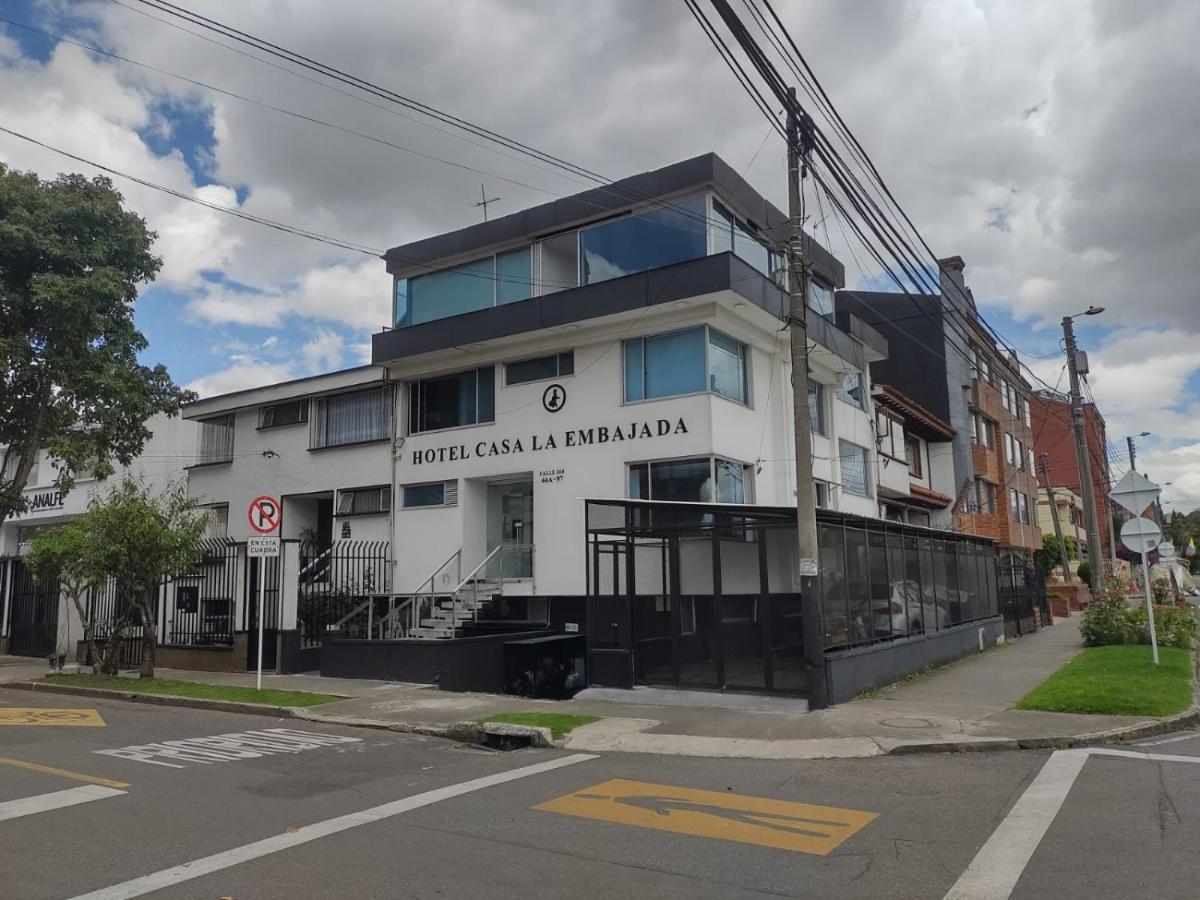 Hoteles Bogota Hotel Casa La Embajada Zewnętrze zdjęcie